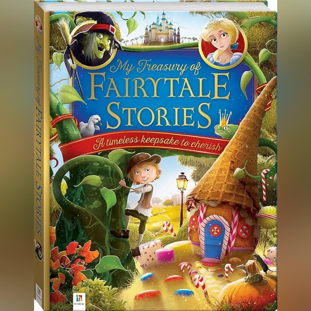 📚 My Treasury of Fairy Tale Stories: a Timeless Keepsake to Cherish by Hinkler